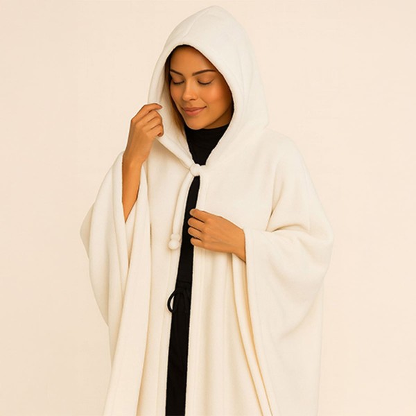 بطانية قابلة للارتداء اللون اوف وايت