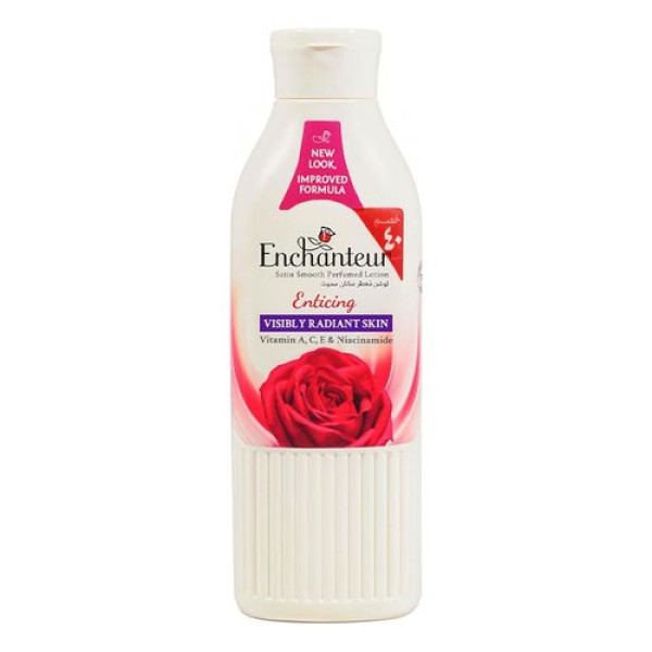 لوشن عطري ناعم وجذاب من إنشانتور  Enchanteur Alluring Satin Smooth Perfumed Lotion
