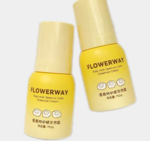 كريم فلورواي للعناية الخاصة بصفار البيض50 جم  FLOWERWAY Egg Yolk Special Care Essence Cream50 gm
