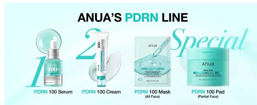 انوا كريم بي دي آر إن بحمض الهيالورونيك اسيد 100 المرطب 60مل| Anua PDRN Hyaluronic Acid 100 Moisturizing Cream 60ml