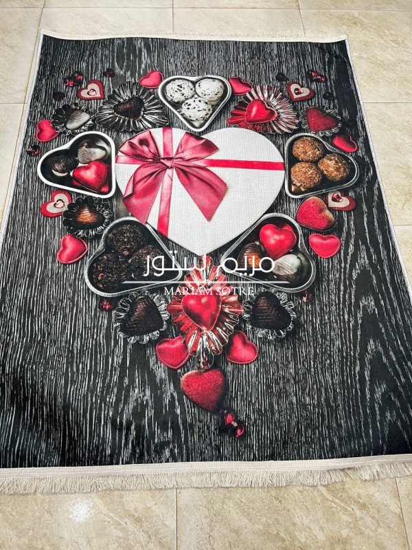 حافظه مطبخ رسومات 3D قمرررر 🍇🥭🍓 مقاس 160 في220