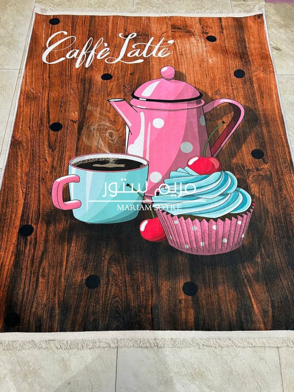 حافظه مطبخ رسومات 3D قمرررر 🍇🥭🍓 مقاس 160 في220