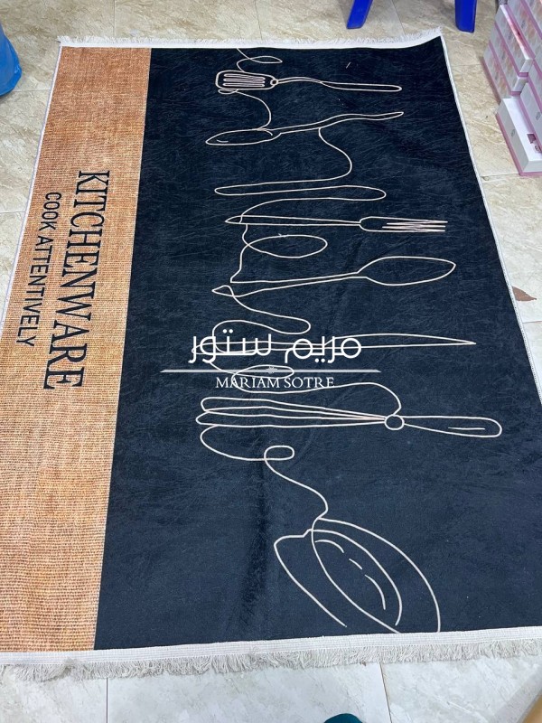 حافظه مطبخ رسومات 3D قمرررر 🍇🥭🍓 مقاس 160 في220