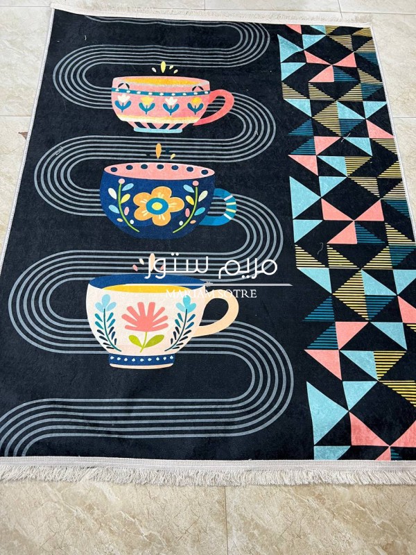 حافظه مطبخ رسومات 3D قمرررر 🍇🥭🍓 مقاس 160 في220