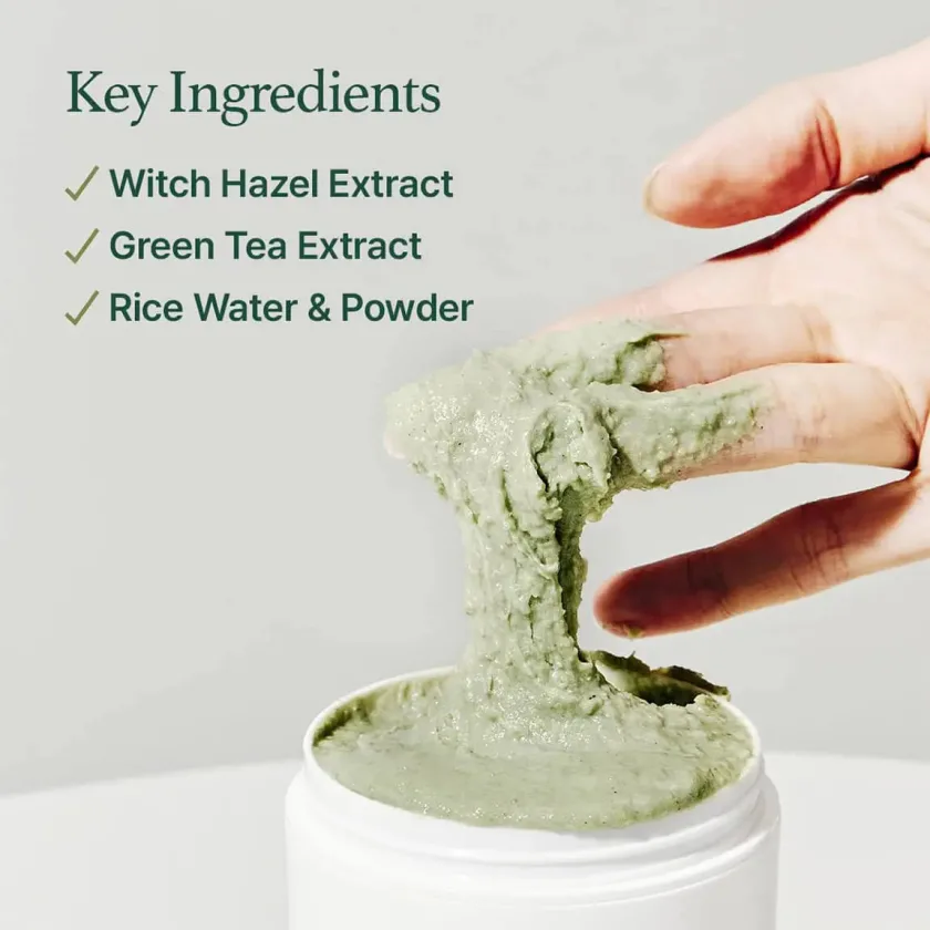 ارينسيا غسول موتشي الأرز الأخضر لتنظيف البشرة وترطيبها 120 جم | Arencia Fresh Green Rice Mochi Cleanser 120g