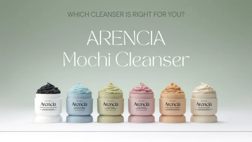 ارينسيا غسول موتشي الأرز الأخضر لتنظيف البشرة وترطيبها 120 جم | Arencia Fresh Green Rice Mochi Cleanser 120g