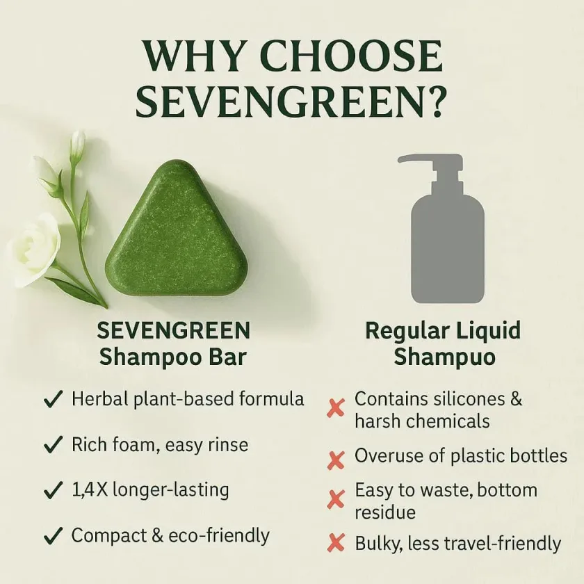 سيفين جرين صابونة الأعشاب الطبيعية 120 جرام | Seven Green Nature Soap 120g