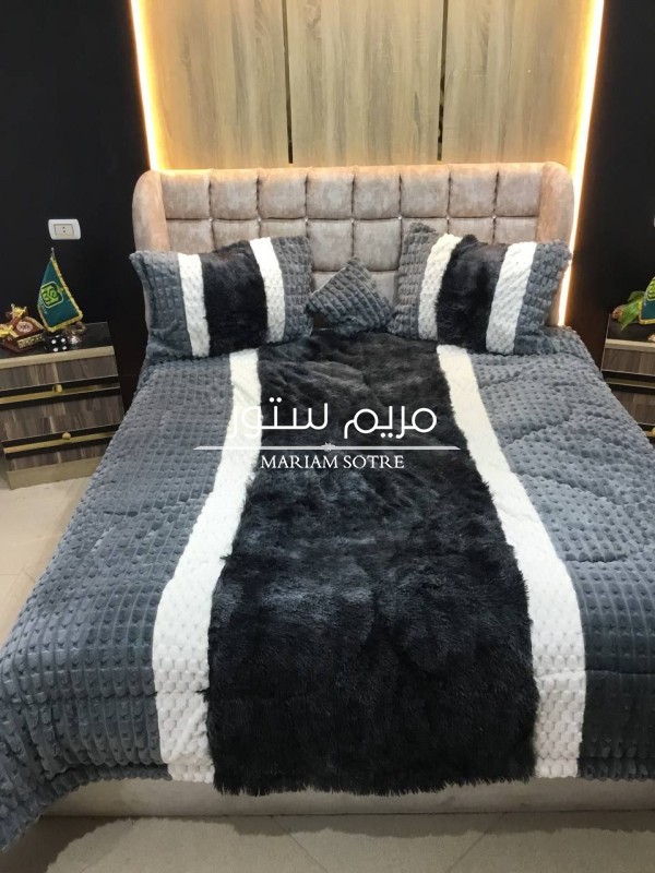 اكبر تشكيل لحاف الماسه كبير 4 قطع و3 قطع علي حسب الصوره 🤩 خصم خطيييير وفرصه لن تتكرر🌰