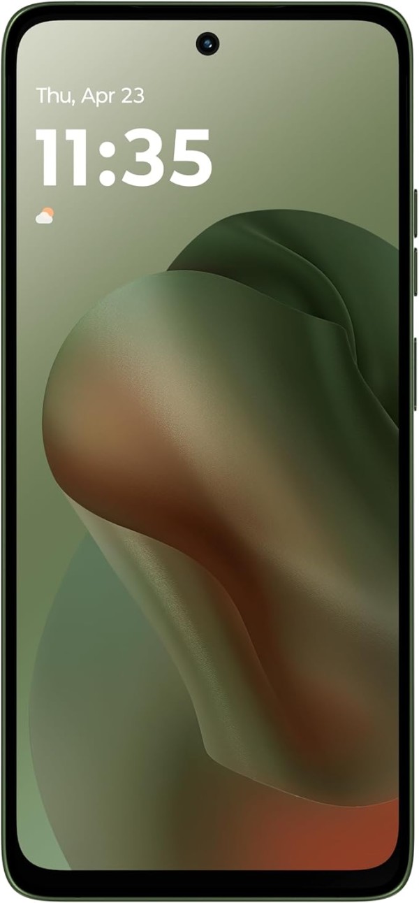 موبايل موتو G56 ثنائي الشريحة بذاكرة ROM 256 جيجا وذاكرة رام 12 جيجا من موتورولا، أخضر زاهي