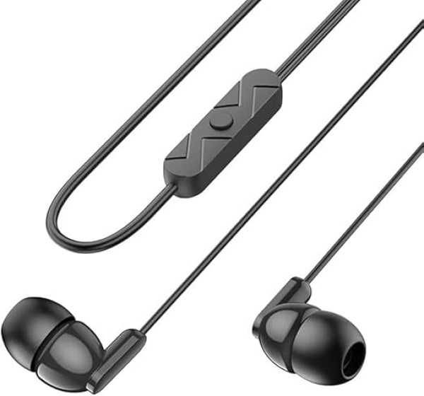 سماعات أذن سلكية قوية G-Power GP005 مزودة بميكروفون وزر تحكم متعدد الوظائف، رائعة لتشغيل الموسيقى وإجراء المكالمات