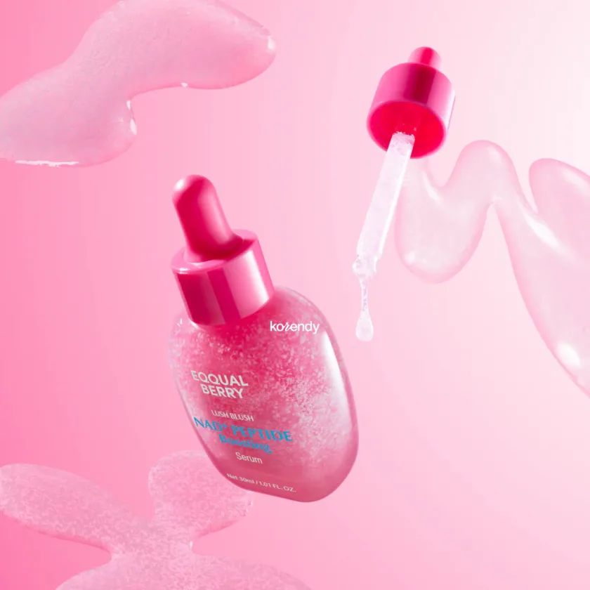 إيكوال بيري سيروم NAD+ ببتيدات لتعزيز البشرة 30 مل| Eqqualberry Lush Blush NAD+ Peptide Boosting Serum 30ml