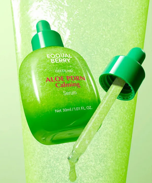 إيكوال بيري سيروم الألوفيرا PDRN المهدئ لترطيب وتهدئة البشرة 30 مل | EQQUALBERRY Aloe PDRN Calming Serum 30ml