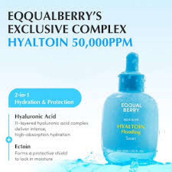 إكوال بيري – سيروم هايلتـوين فلودينج المرطب 30 مل | EQQUALBERRY – Hyaltoin Flooding Serum 30ml