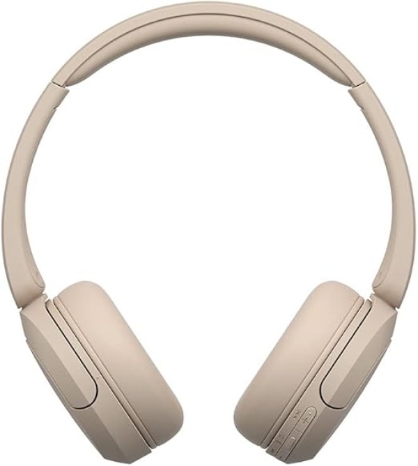 سماعات رأس على الأذن لاسلكية WH-CH520 مدة تشغيل البطارية 50 ساعة من سوني (إصدار وطني)