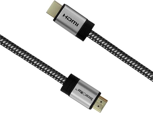 كابل HDMI من سيكيوروماكس بطول 1.83 متر متوافق مع التلفزيون