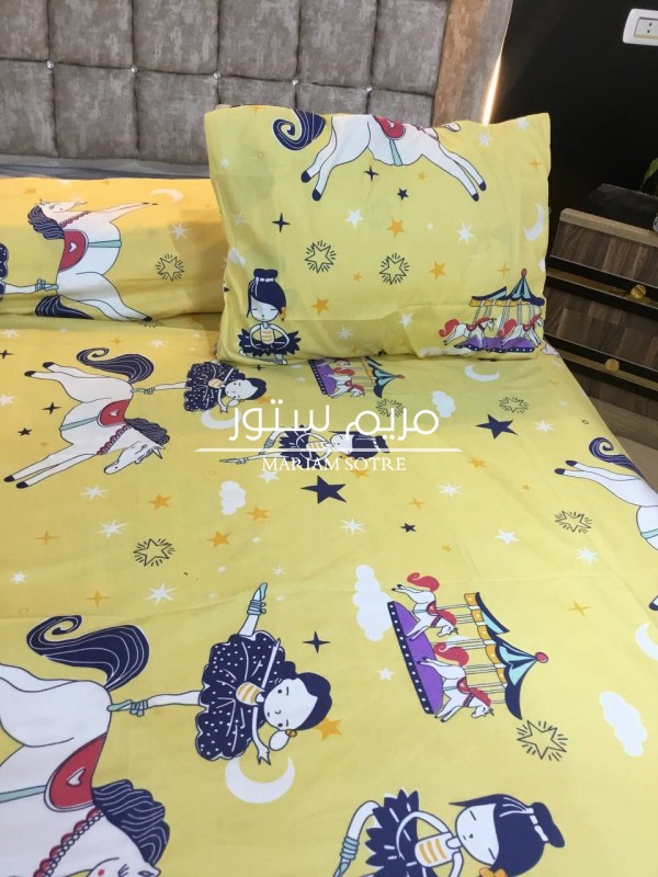 طقم المصريه  6 قطع شبابي ورسومات فنش بالمظبوط وخامهً خطيره توووحفه ❤️❤️ 2 ملايه 170*230 2 مخده 40*120 2 خداديه 50*60