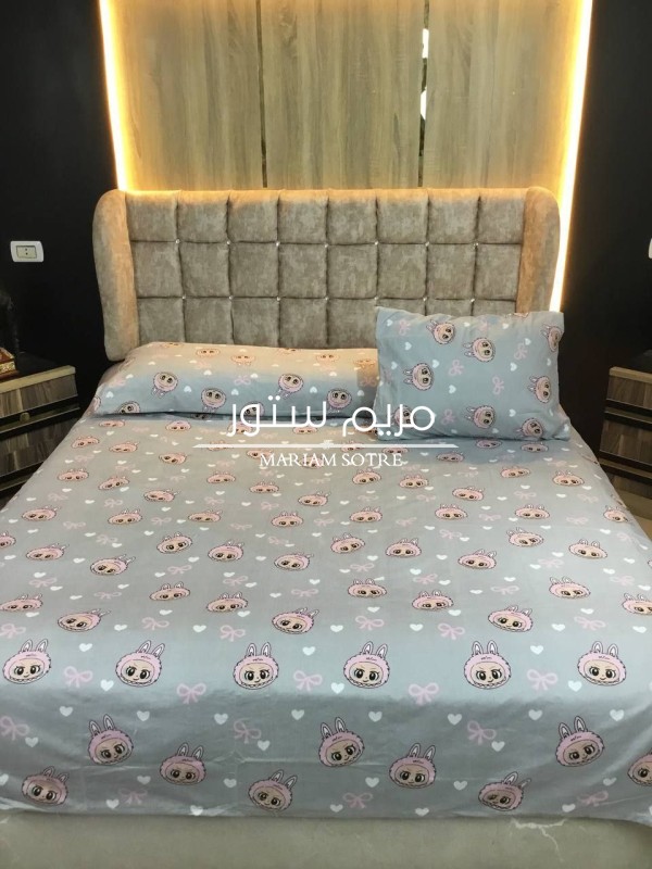 طقم المصريه  6 قطع شبابي ورسومات فنش بالمظبوط وخامهً خطيره توووحفه ❤️❤️ 2 ملايه 170*230 2 مخده 40*120 2 خداديه 50*60