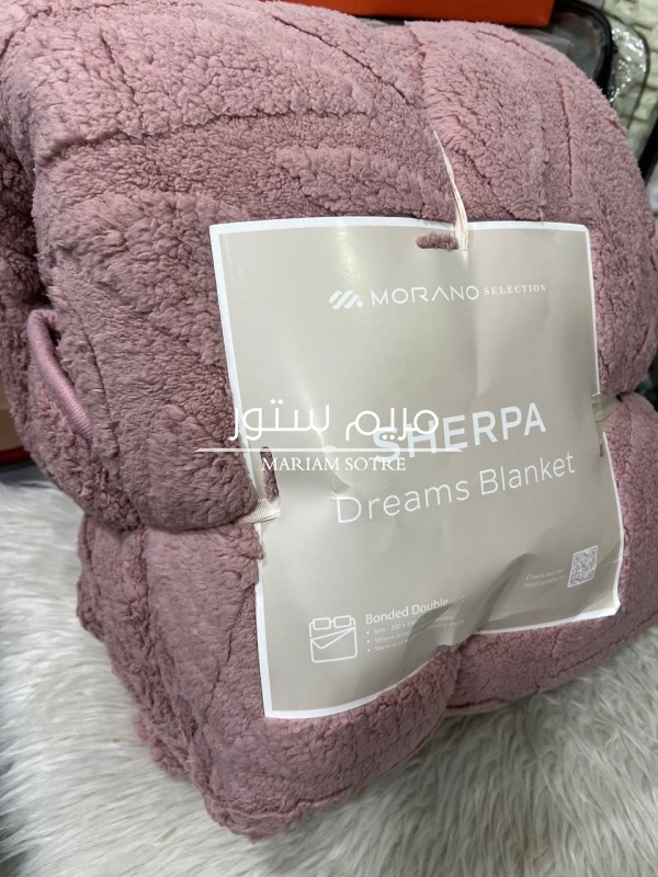 جديد من مصنع الطباخ ♥️ دفايه مورانو شيربا  بطانيه 3 كيلو  مقاس 220 في240