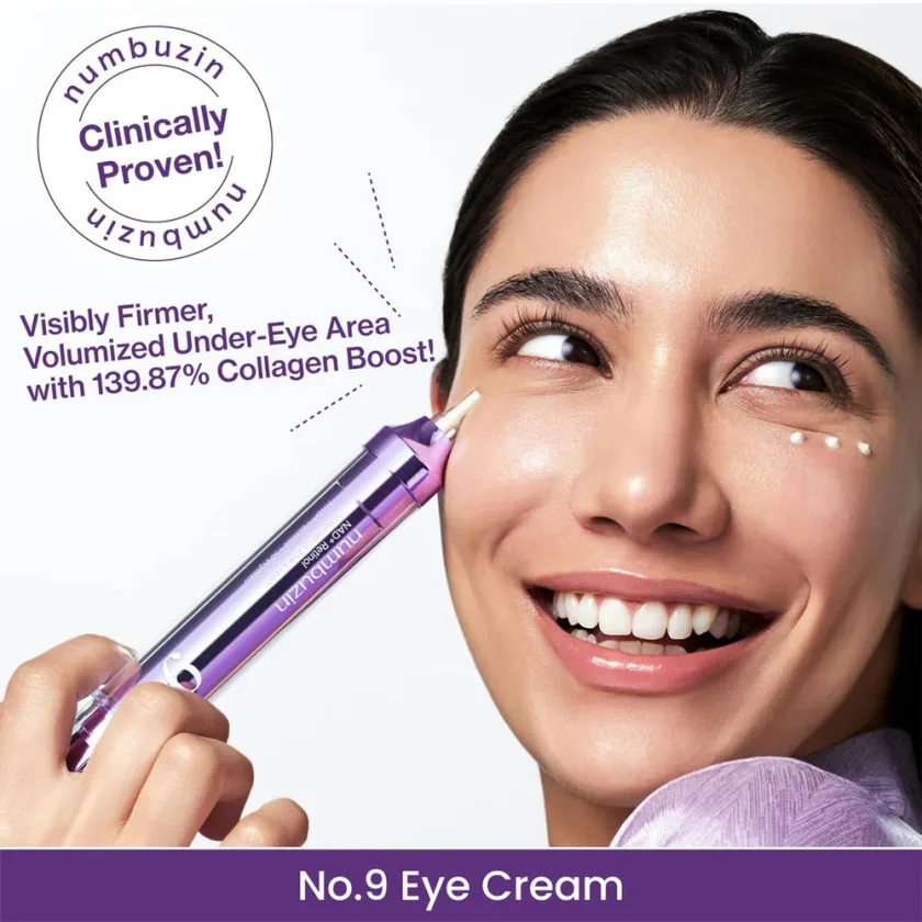 نومبوزين رقم 9 كريم العين NAD+ ريتينول فولوميتوكس 10 مل | Numbuzin No.9 NAD+ Retinol Volumetox Eye Cream 10ml