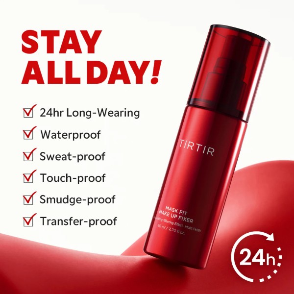 تيرتير – مثبت مكياج ماسك فيت 80 مل | TIRTIR Mask Fit Make Up Fixer 80ml
