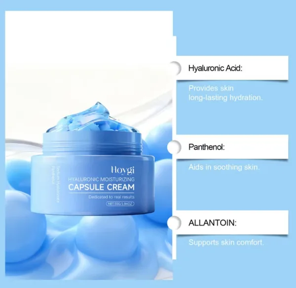 ميديكوب كريم كبسولات الترطيب بحمض الهيالورونيك 55 جرام | Medicube Hyaluronic Moisturizing Capsule Cream 55g