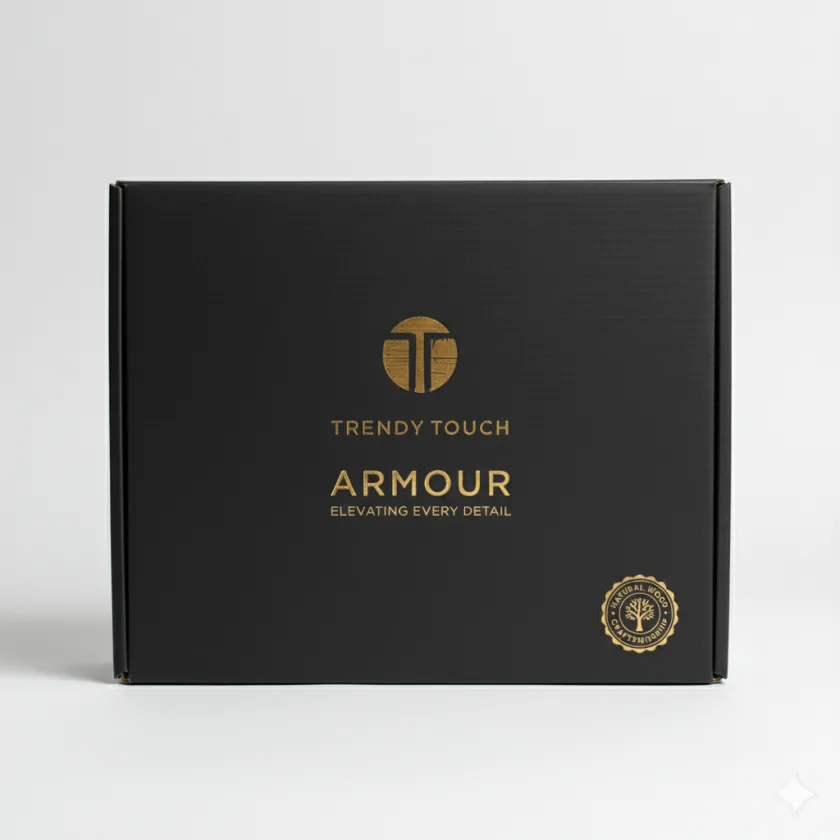 ترابيزة مخدع ARMOUR - لون عسلي دافئ (خشب  طبيعي) | ARMOUR Tray - Honey Oak