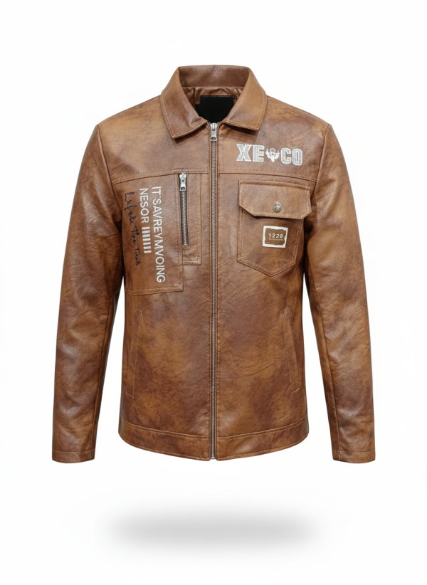 جاكت جلد محجر