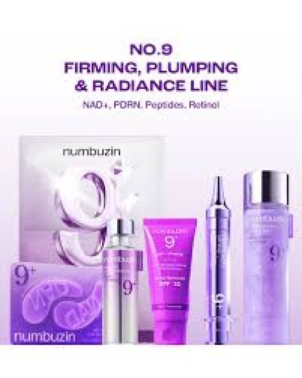 نومبوزين رقم 9 – لاصقات NAD+ والكولاجين للعناية بمنطقة حول العين 5 قطع | numbuzin No.9 NAD+ Collagen Under Eye Patches 5ea