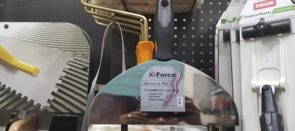 سكينه استانلس يد مطاط 10 بوصه كعب نحاس