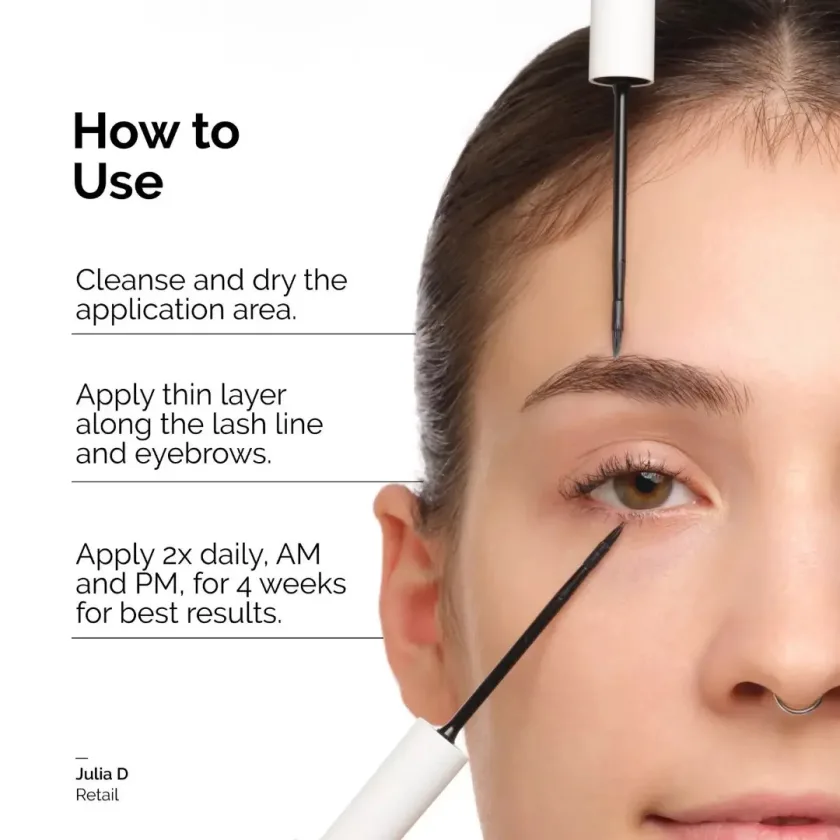 ذا أورديناري سيروم ثنائي لتكثيف الرموش والحواجب 5 مل | The Ordinary Multi-Peptide Lash and Brow Serum 5ml