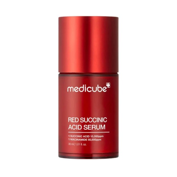 Medicube Red Succinic Acid Clarifying Serum ميديكوب سيروم حمض السكسينيك الأحمر لتصفية البشرة