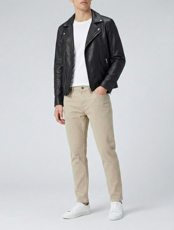 بنطلون بوي فريند - Boyfriend Fit Pants