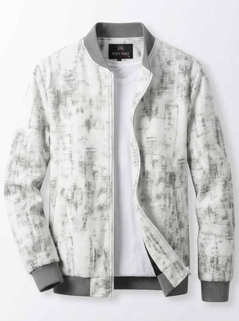 جاكت سوستة جوخ - 🧥 Wool Zip Jacket