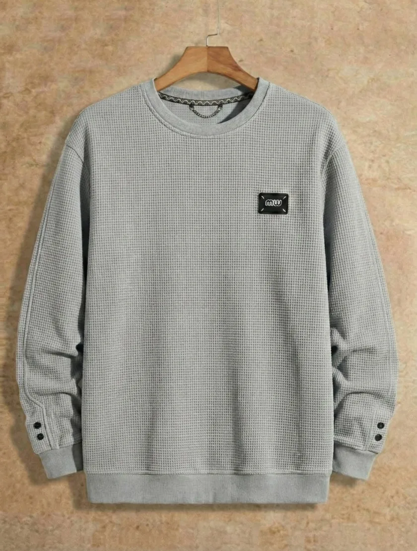 Jشيرت وافل رجالي - Men’s Waffle Knit shirt