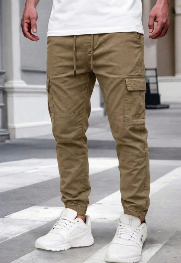 بنطلون باجي جبردين -Gabardine Baggy Pants