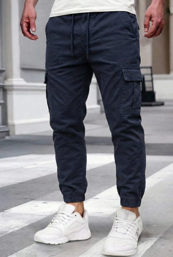 بنطلون باجي جبردين -Gabardine Baggy Pants