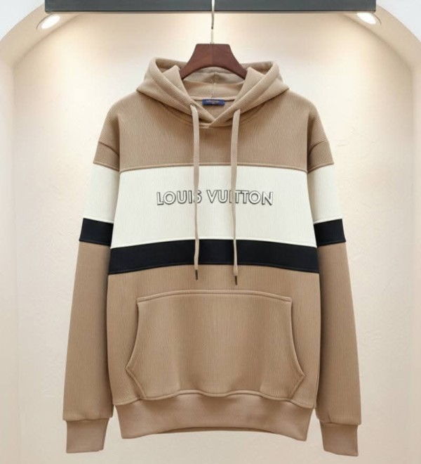 هودي مخطط كاجوال - Striped Casual Hoodie