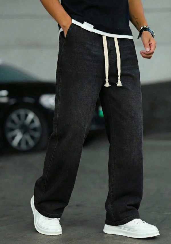 بنطلون وايد ليج كاجوال - Wide Leg Pants