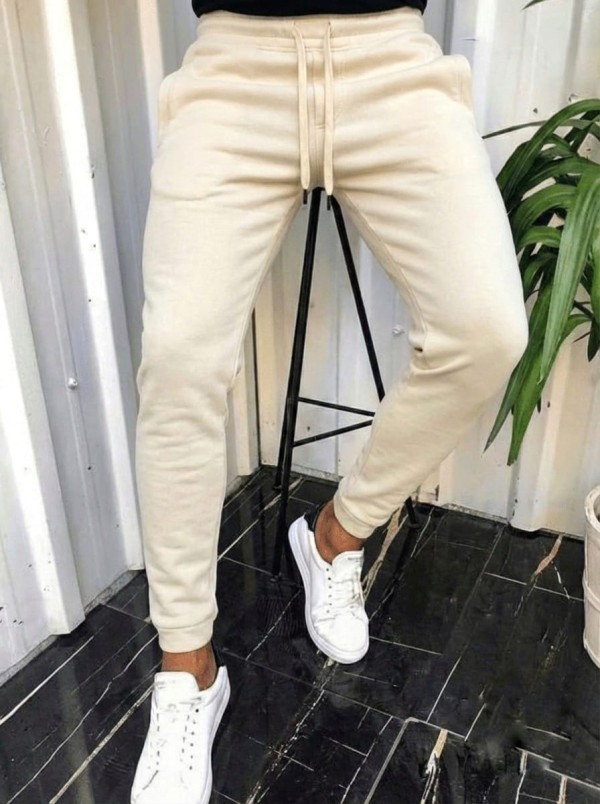 شروال مبطن سليم  - Padded Slim Sweatpants