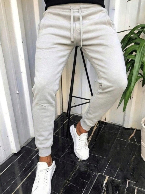 شروال مبطن سليم  - Padded Slim Sweatpants