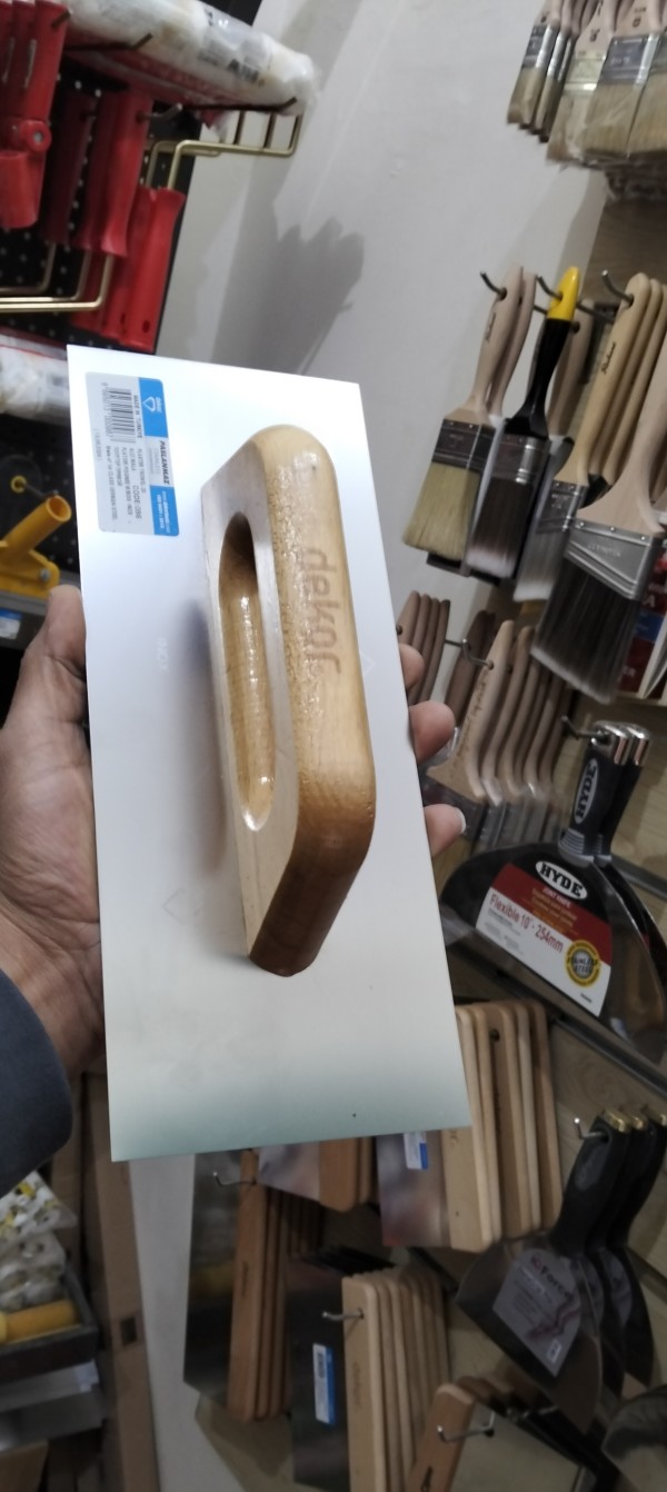 بروه تركي شركه ديكور استانلس 30 سم يد خشب