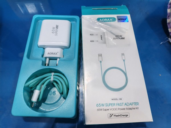 شاحن كامل 65 وات Super Vooc الترا فاست تشارج
