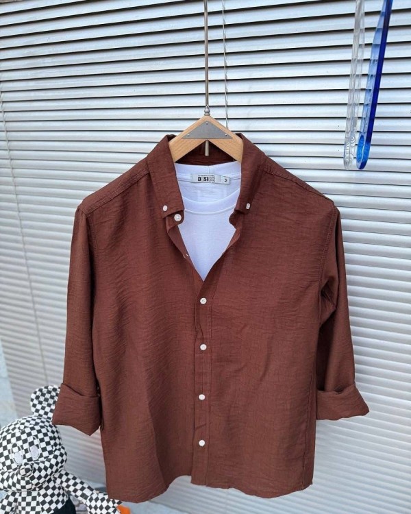 قميص كتان اسباني