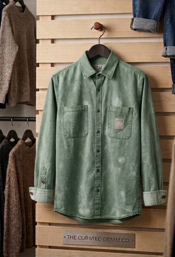 قميص جبردين 2 جيب