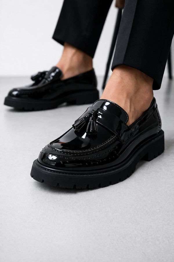 جزمه كلاسيك لامع