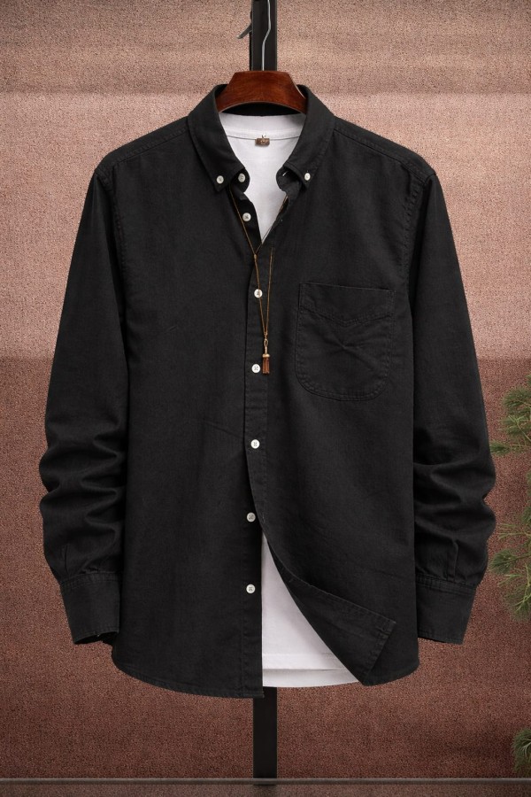 قميص جبردين مستورد  - Gabardine Shirt