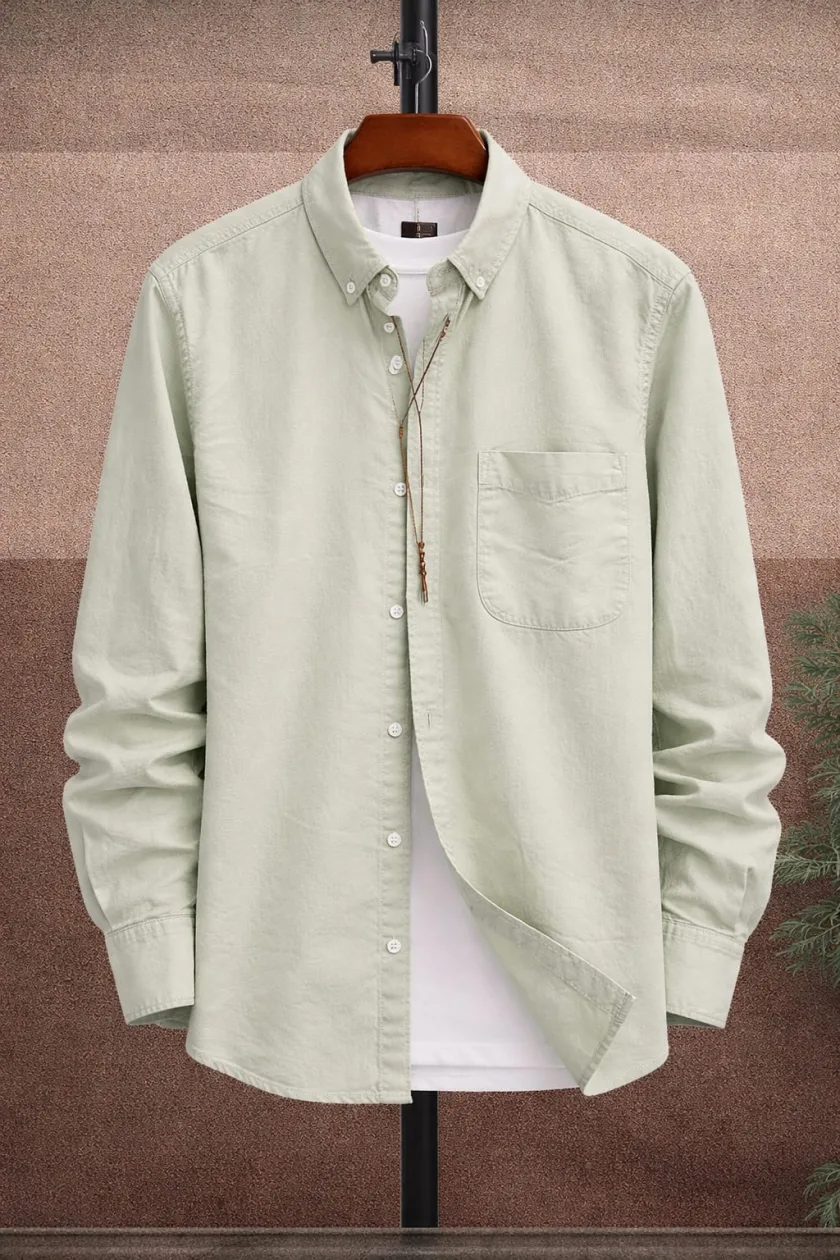 قميص جبردين مستورد  - Gabardine Shirt