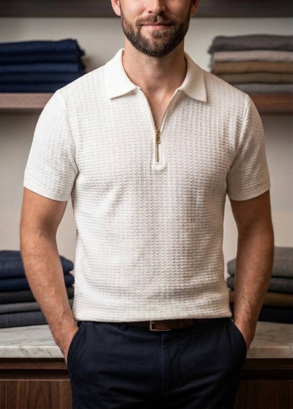 تيشيرت مرسيليا ياقة