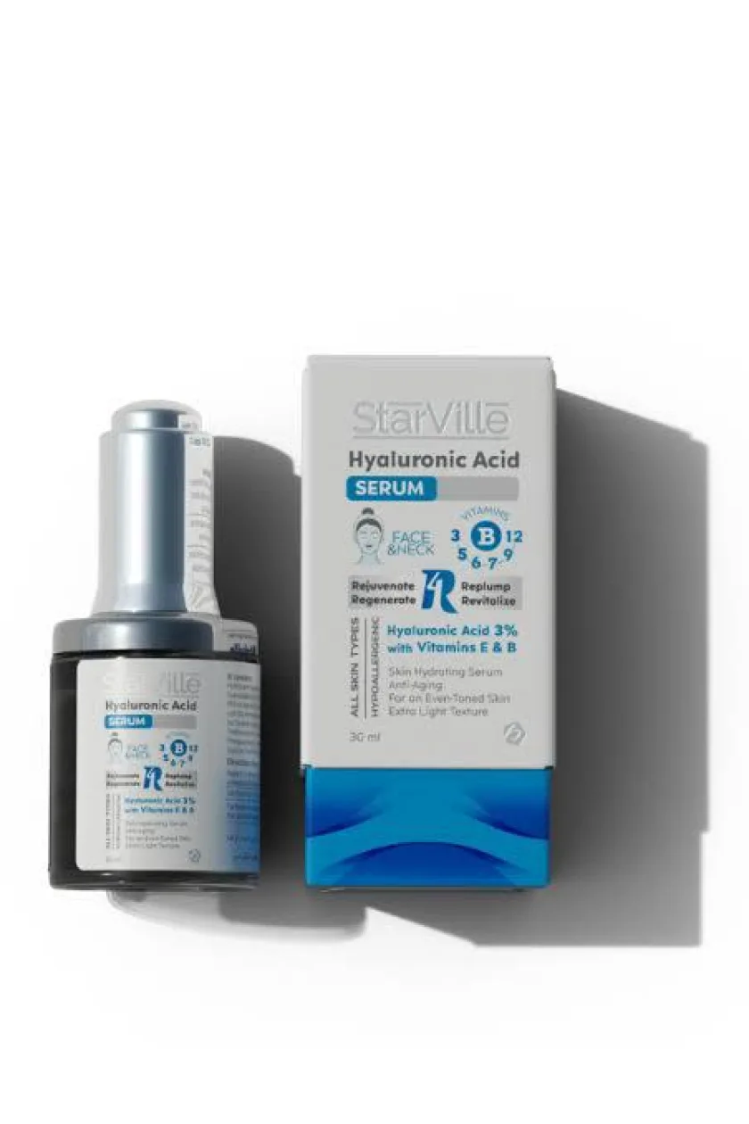 ستارفيل هيالورينك اسيد سيروم 30ملي| Starville Hyaluronic Acid Serum 30ml