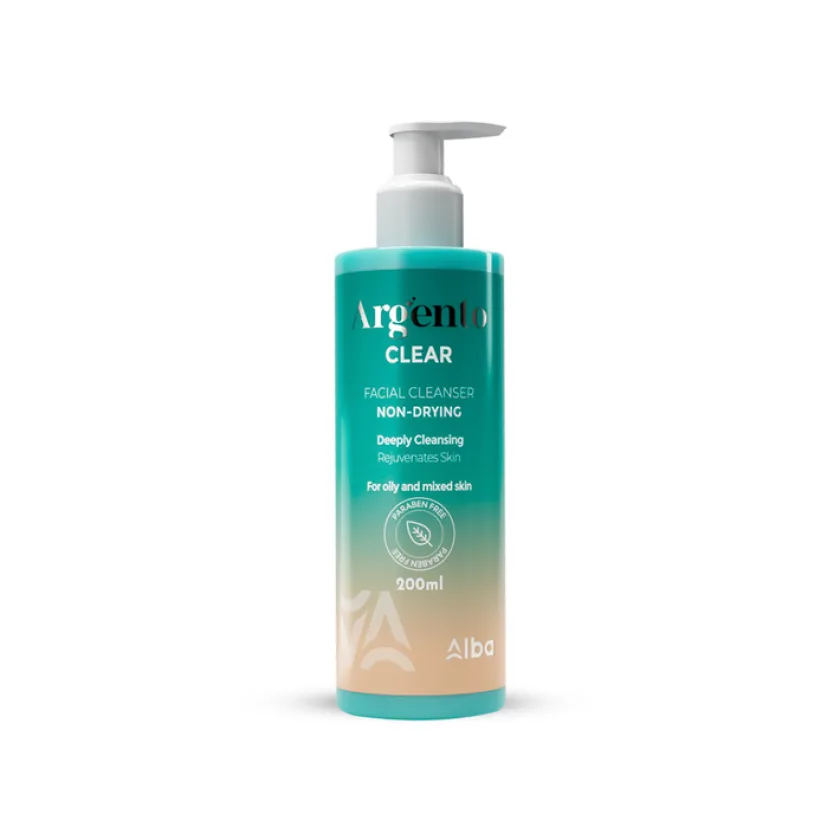 غسول ارجنتو كلير 200 ملي|  Argnto Clear Facial Cleanser 200 ml